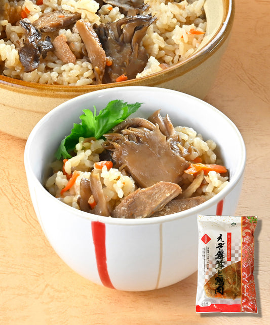 【炊き込みご飯の素 えぞ舞茸と鶏肉】